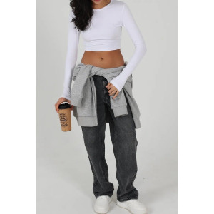 Топ женский №13 "ДМД" фуллайкра (р-ры: 38-50) белый