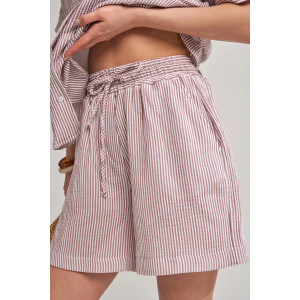 Пижама женская "Ривьера" 2461-Мус муслин (р-ры: 46-52) бежевый