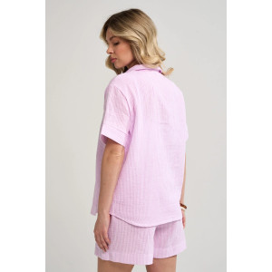 Пижама женская "Ривьера" 2461-Мус муслин (р-ры: 46-52) розовый