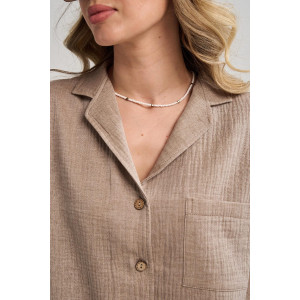 Костюм двойка женский "Эко-Муслин" 2470-Мус муслин (р-ры: 48-54) мокко Костюм двойка женский "Эко-Муслин" 2470-Мус муслин (р-ры: 48-54) мокко