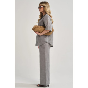 Костюм двойка женский "Эко-Муслин" 2470-Мус муслин (р-ры: 48-54) джинс