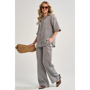 Костюм двойка женский "Эко-Муслин" 2470-Мус муслин (р-ры: 48-54) джинс