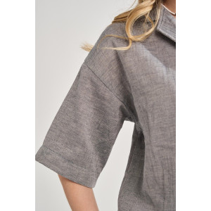 Костюм двойка женский "Эко-Муслин" 2470-Мус муслин (р-ры: 48-54) джинс