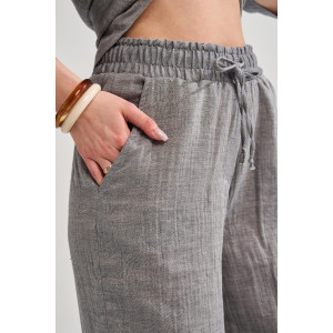 Костюм двойка женский "Эко-Муслин" 2470-Мус муслин (р-ры: 48-54) джинс