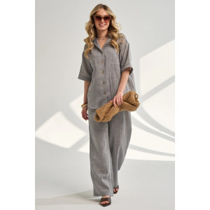 Костюм двойка женский "Эко-Муслин" 2470-Мус муслин (р-ры: 48-54) джинс