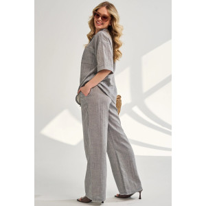 Костюм двойка женский "Эко-Муслин" 2470-Мус муслин (р-ры: 48-54) джинс