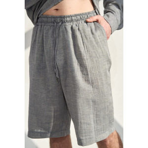 Костюм двойка мужской "Эко-Муслин" 2469-Мус муслин (р-ры: 50-56) джинс