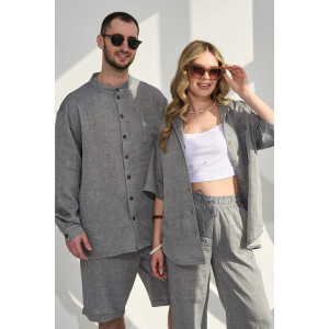 Костюм двойка мужской "Эко-Муслин" 2469-Мус муслин (р-ры: 50-56) джинс