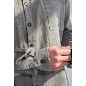 Костюм двойка мужской "Эко-Муслин" 2469-Мус муслин (р-ры: 50-56) джинс