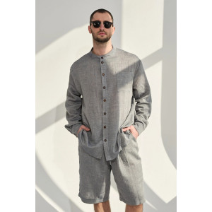 Костюм двойка мужской "Эко-Муслин" 2469-Мус муслин (р-ры: 50-56) джинс