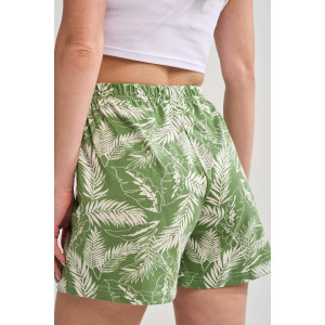 Шорты женские "Багамы" 2468-К хлопок (р-ры: 44-58) мятный