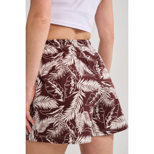 Шорты женские "Багамы" 2468-К хлопок (р-ры: 44-58) бордовый