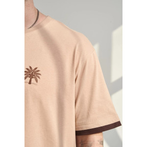 Костюм двойка мужской "Пальма" 2456-К хлопок (р-ры: 48-58) бежевый Костюм двойка мужской "Пальма" 2456-К хлопок (р-ры: 48-58) бежевый