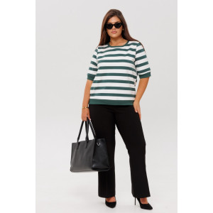 Толстовка женская ТЖ40 футер 2-х нитка пенье (р-ры: 46-60) зеленый