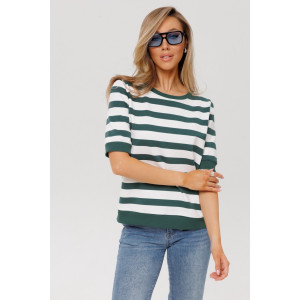 Толстовка женская ТЖ40 футер 2-х нитка пенье (р-ры: 46-60) зеленый