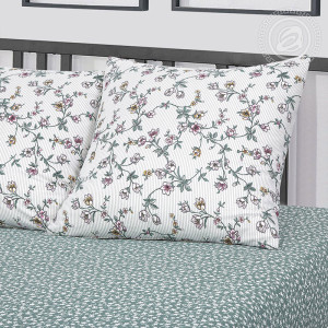 Наволочка поплин "Дивный сад" 2 шт. (последний размер) 70х70