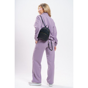 Костюм двойка женский 977 трикотаж 3Д (р-ры: 44-56) сирень