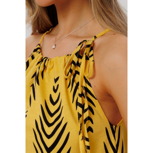 Сарафан женский СА108 кулирка (р-ры: 46-54) желтый