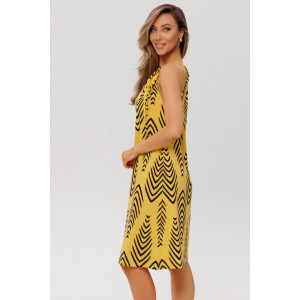 Сарафан женский СА108 кулирка (р-ры: 46-54) желтый