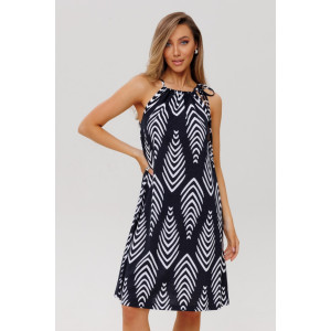 Сарафан женский СА108 кулирка (р-ры: 46-54) темно-синий Сарафан женский СА108 кулирка (р-ры: 46-54) темно-синий