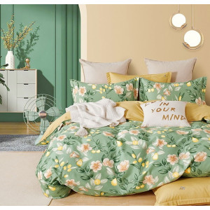 Постельное белье твил-сатин на резинке Elegans Т22-364 (последний размер) 2-сп.евр.