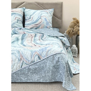 Набор для сна с одеялом поплин КП24-1412 (последний размер) 2-сп.евр