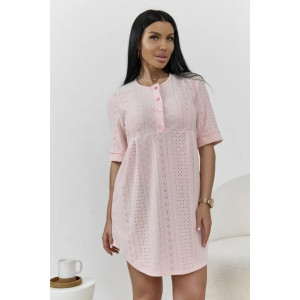 Туника женская "Лисана-2" 530-3 полиэстер с лайкрой (р-ры: 44-58) розовый