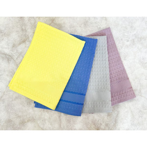 Полотенце кухонное вафельное "Сафия" 1032 желтый (последний размер) 40х60