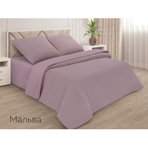 Наволочка классическая поплин однотонный мальва (последний размер) 70х70