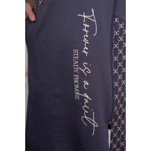 Халат женский 2090/2 кулирка (р-ры: 48-62) серый