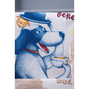 Набор кухонный из 3-х полотенец вафельное полотно "Вкусное настроение" (последний размер) 60х48 см (3 шт.)