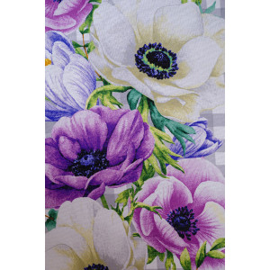 Набор кухонный из 3-х полотенец рогожка "Серенада купон" (последний размер) 60х48 см (3 шт.)