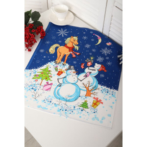 Набор кухонный из 3-х полотенец рогожка №32592 (последний размер) 60х48 см (3 шт.)