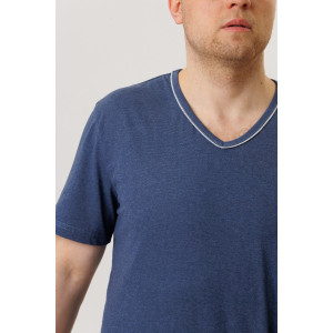 Костюм двойка мужской 1737/2 кулирка (р-ры: 50-60) синий