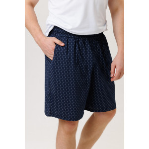 Шорты мужские №1942/5 кулирка (р-ры: 50-60) синий