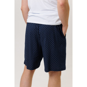 Шорты мужские №1942/5 кулирка (р-ры: 50-60) синий
