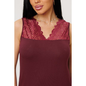 Сорочка женская 2277/2 вискоза (р-ры: 44-52) красный