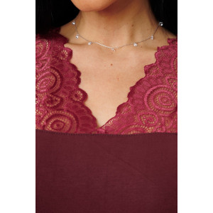 Сорочка женская 2277/2 вискоза (р-ры: 44-52) красный