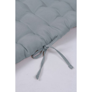 Подушка для мебели со спинкой габардин "Bio-Line" 053808 светло-серый (последний размер) 85х42х5