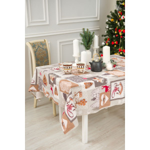 Скатерть рогожка "Лапландия" (последний размер) 150х180