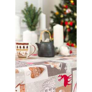 Скатерть рогожка "Лапландия" (последний размер) 150х180