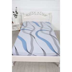 Простыня классическая поплин "Джаз" (последний размер) 240х215