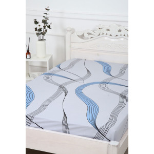 Простыня классическая поплин "Джаз" (последний размер) 240х215