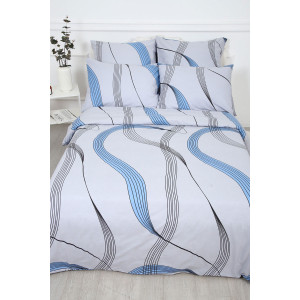 Простыня классическая поплин "Джаз" (последний размер) 240х215