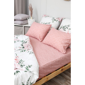 Простыня на резинке поплин "Вероника-компаньон" (последний размер) 160х200