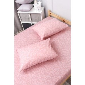 Простыня на резинке поплин "Вероника-компаньон" (последний размер) 160х200