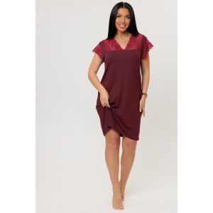 Сорочка женская 2272/2 вискоза (р-ры: 48-58) красный