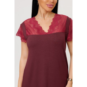 Сорочка женская 2272/2 вискоза (р-ры: 48-58) красный