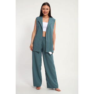 Костюм двойка женский К1379.2 искусственный лен (р-ры: 48-62)