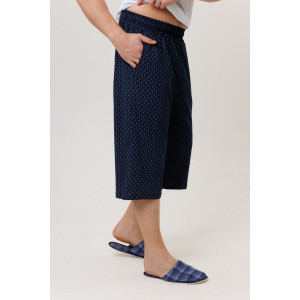 Бриджи мужские №2225/3 кулирка (р-ры: 50-60) синий